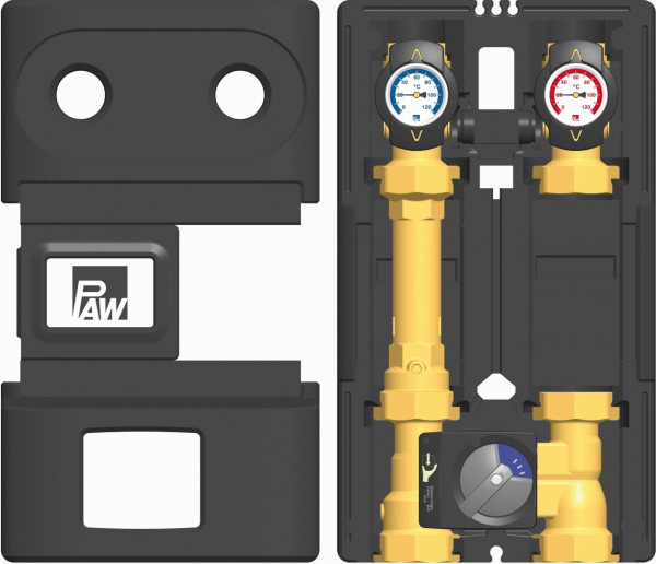 PAW HeatBloC K32 DN 32 3-Wege H-Mischer Motor SR5