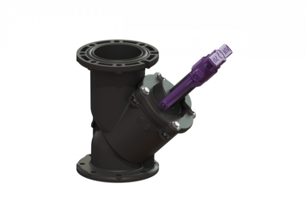 KESSEL Absperrschieber DN 80, Kunststoff, senkrecht