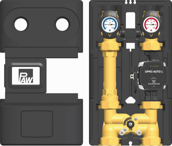 PAW HeatBloC K38 DN 32 4-Wege H-Mischer GF UPM3 Auto L 32-70