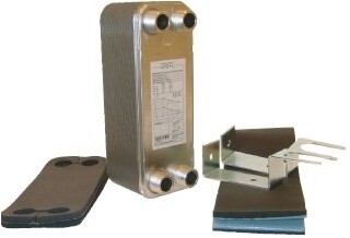 Junkers Bosch Plattenwärmetauscher PWÜ9 max. Wärmeleistung 9 kW bei 10/35