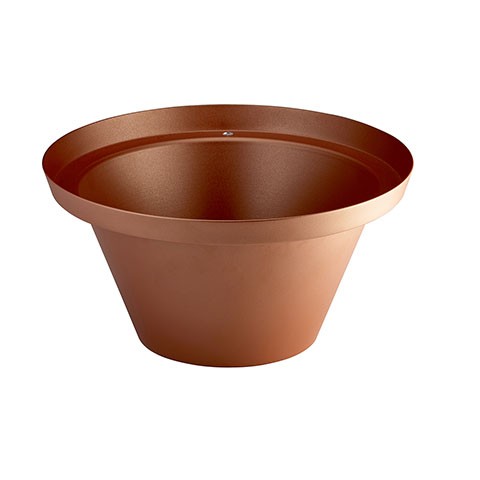 ewuaqua iWater Aluminiumschale terracotta Aluminiumschale