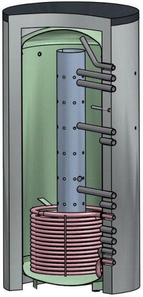 INTERDOMO Pufferspeicher SPS 750 F 750 Liter