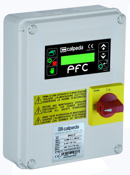 Calpeda Schaltgerät P-FCT 16/A 1-16 A, für Motorleist. 0.37-5.5kW, 400V
