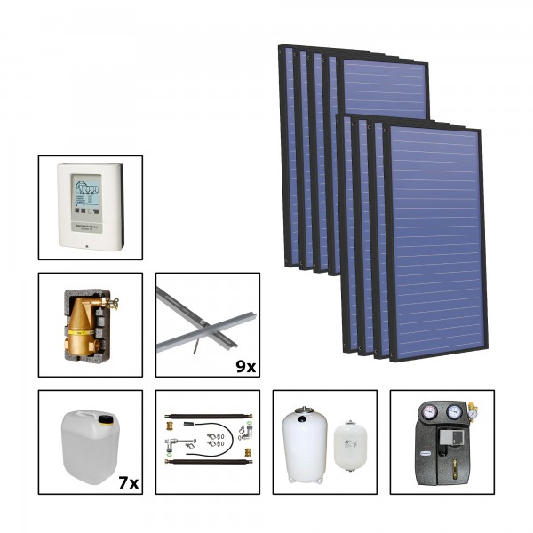 Solarbayer Plus AL Solarpaket 9 - Stock Fläche m2: Brutto 25,74 / Apertur 24,23