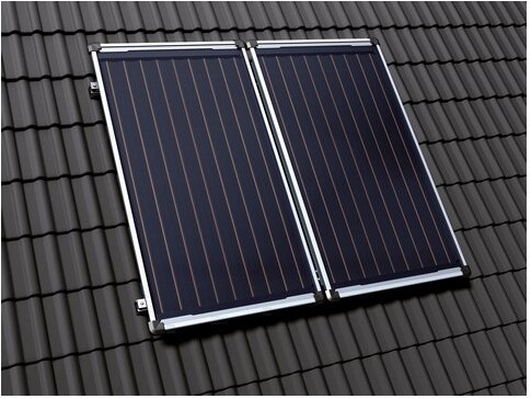Junkers Bosch Systempaket Solar 4000 TF SO408, SO4000TFV, Aufdach