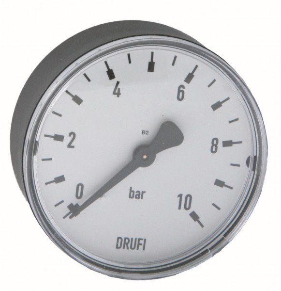 SYR Manometer für Drufi DFR/DFF G 1/4 0-10bar