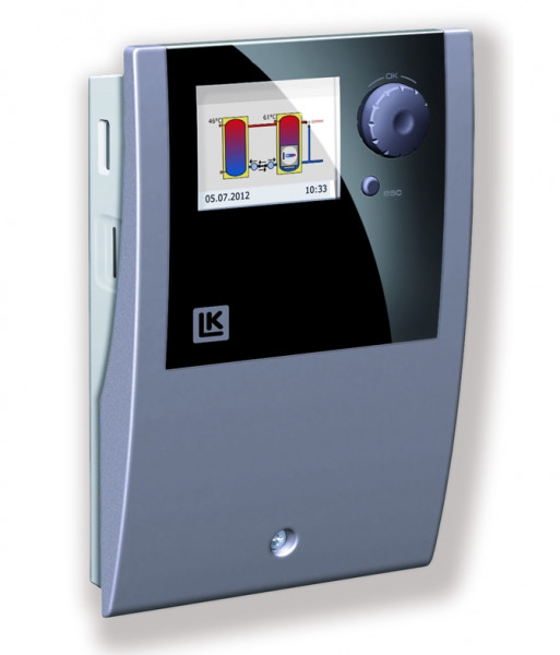 LK Armatur LK 160 Temperaturdifferenzregler Pufferspeicher Hydraulschema 1.1