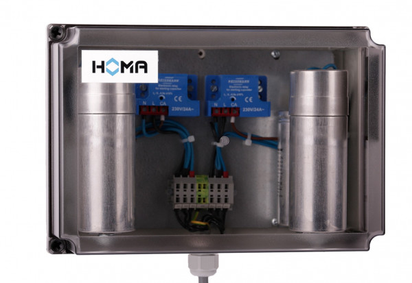 HOMA Kondesator Kondensator-BOX25-50/100 (2x50/100mF)