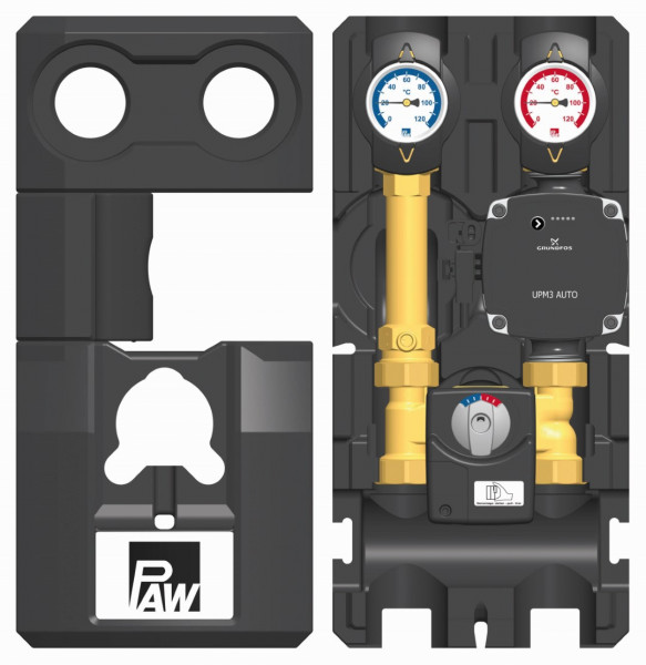 PAW HeatBloC K32 DN 20 3-Wege H -Mischer Motor SR2 GF UPM3 Auto L 15-70