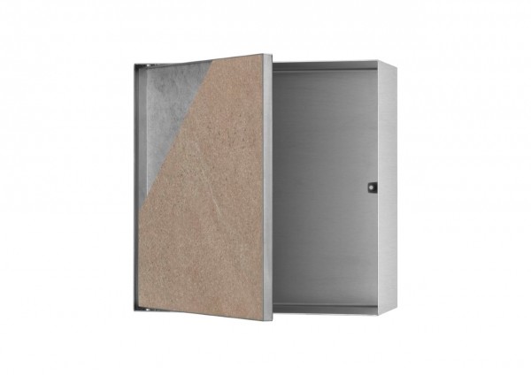 ESS Wandnische T-BOX Stainless Steel 300x300x140