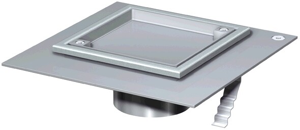 ACO Reinigungsverschluss FINOR CR 1 tlg. Edelstahl, K 3 DN 125