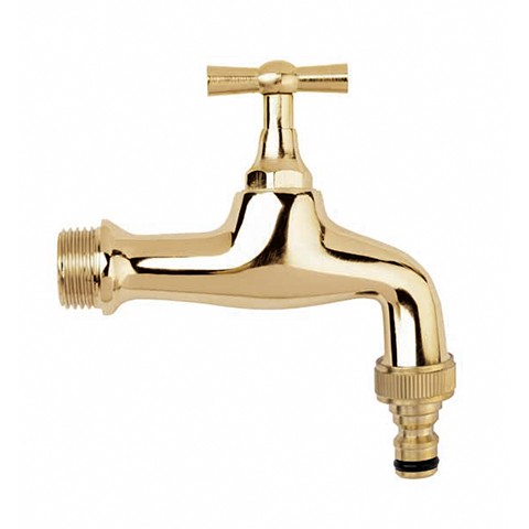 ewuaqua iWater Wasserhahn 3/4 Messing Wasserhahn Messing