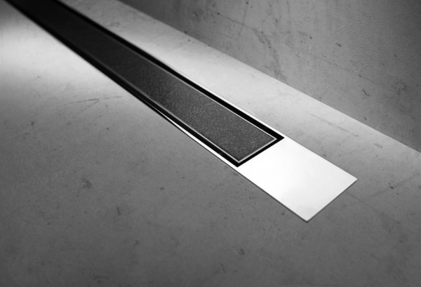 ESS Duschrinne Modulo TAF Design Z-2 Poliert, Fliese 100 cm