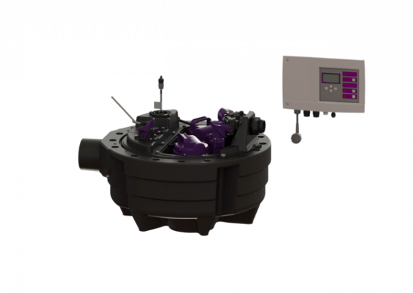 KESSEL Hebeanlage Aqualift F Compact Duo, SPZ 1000, resistant, freie Aufst.