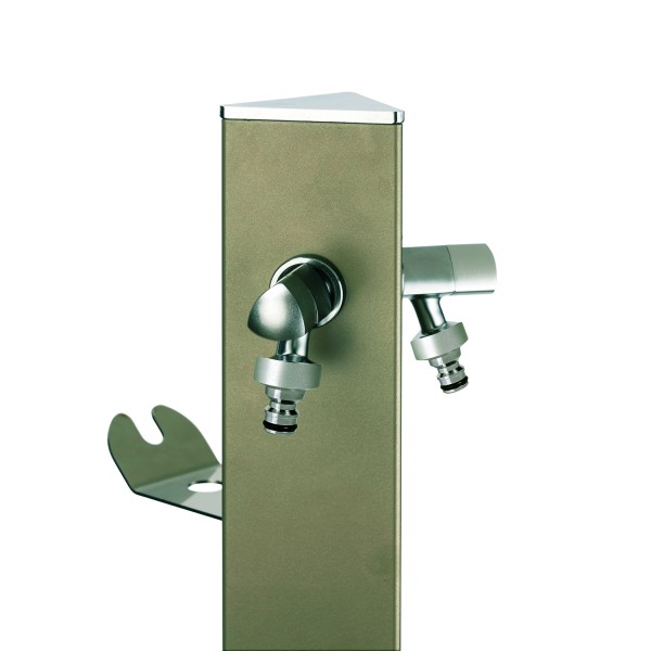 ewuaqua iWater Aquapoint dunkelgrün Wasserzapfstelle als Gartenstele