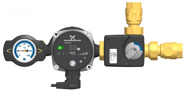 PAW RL Hochhaltg RHM DN 20 3 Weg Misch KVS = 5,45 3/4" IG, Motor SR2 GF ALPHA2.