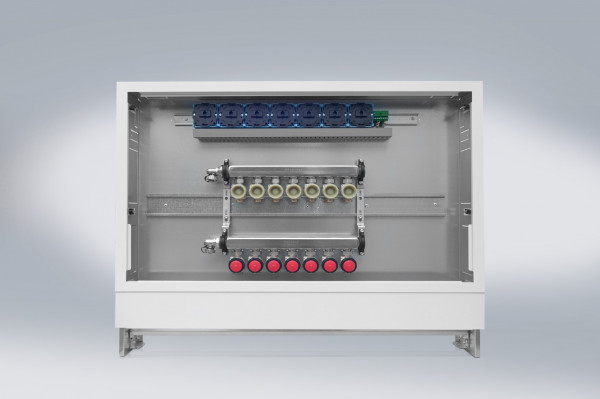 EMPUR EMPUR Geniax-Verteiler-VA HKV-G 10 1" komplett vormontiert im Stand-plus Gr. 3