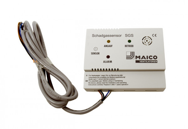 MAICO Schadgassensor SGS Alarmierung bei Schadgasen