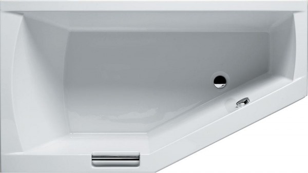 RIHO Raumsparwanne Geta Griffe m Wasserbefüllung 160x90cm re we