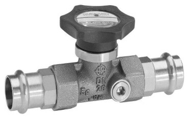 ABA Kolbenventil RG o Entl Pressanschluss 42mm