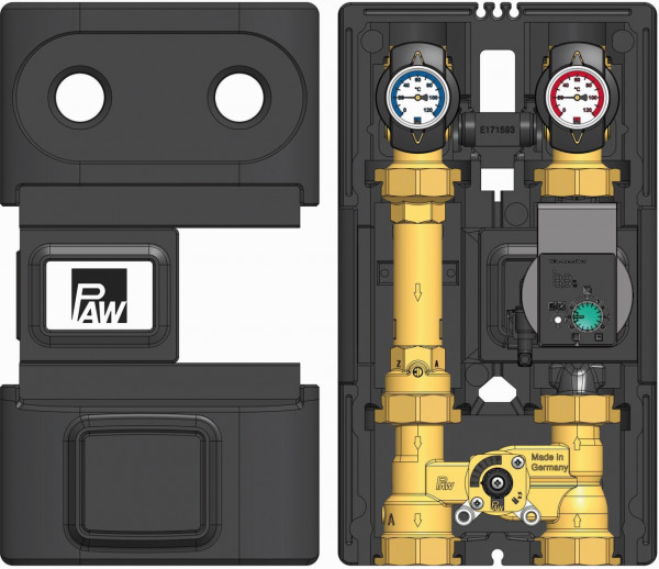 PAW HeatBloC K32 DN 32 3-Wege H Mischer Wilo Yonos PICO 30/1-6