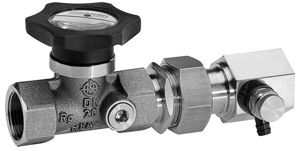 ABA Kolbenventil QUICKTURN RG IG u Rückflussv. DN 15 1/2"