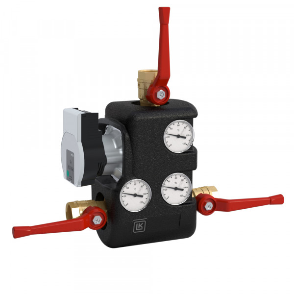 LK Armatur LK 810 Rücklaufanhebung Wilo Griff 60 Grad C Rp11/4 m.Rückschlag