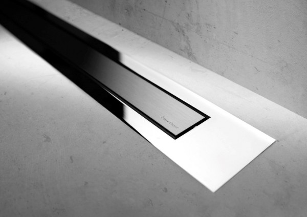 ESS Duschrinne Modulo TAF Design Z-4 Poliert, 80 cm, Zero+ Matt