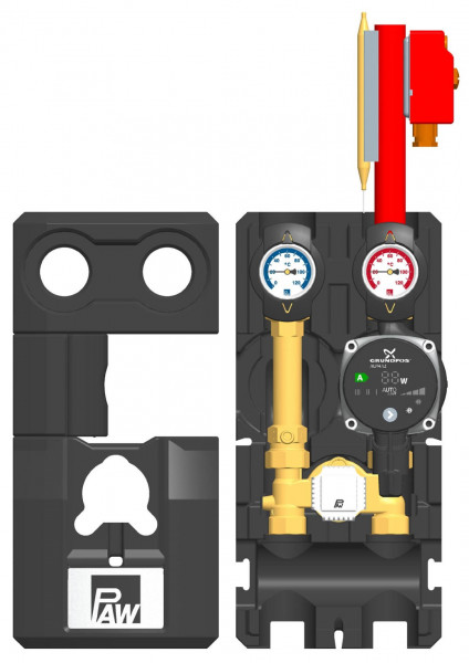 PAW HeatBloC K33 DN 20 Konstantregler GF ALPHA2.1 15-60