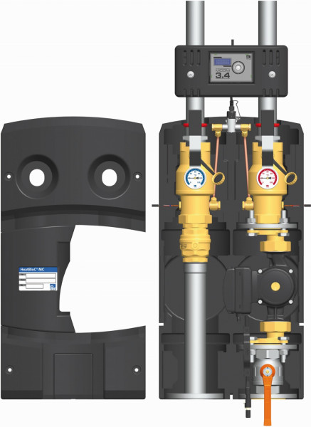 PAW HeatBloC MC41 DN 40 direkt MCom 3.4 GF UPMXL GEO 32-125