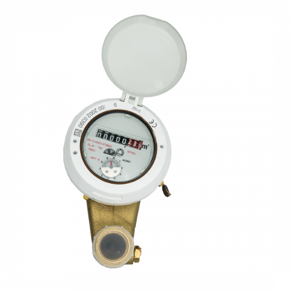 DELTAMESS Mehrstrahl-Flügelradzähl.,Volltrocken läufer, Warm, MTW 4,0 ST, 1 AG x 105 mm