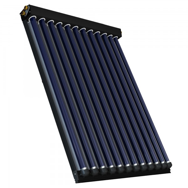Solarbayer Röhrenkollektor CPC 12 Nero Fläche m2: Brutto 2,18 / Apertur 1,89