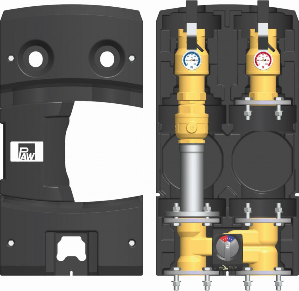 PAW HeatBloC K32 DN 50 3-Wege H-Mischer, F PN 6 Motor SR10