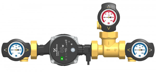 PAW RL Hochhaltg RHT DN 25 Thermisches Ventil 60 C 1" IG GF ALPHA2.1 25-60