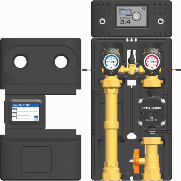 PAW HeatBloC MC41 DN 32 direkt MCom 3.4 GF UPM3 Hybrid 32-70