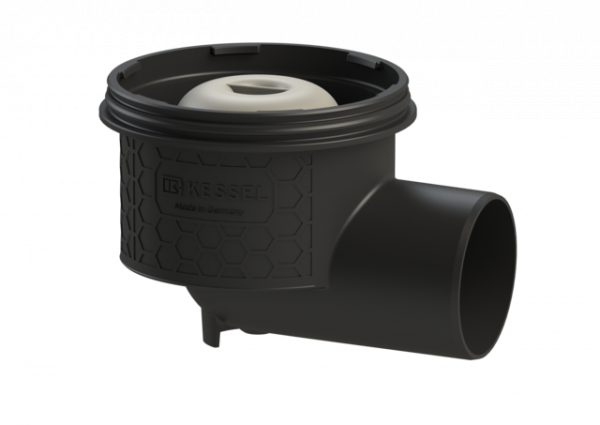KESSEL Grundkörper Ecoguss DN 80, Auslauf seitlich