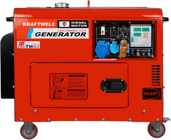 KRAFTWELE Diesel Generator SDG 9800S 1-F 9,8 kVA