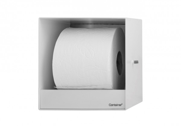 ESS WC-Papierhalter mit Vorratsbehälter Square