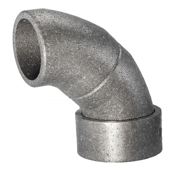 Dimplex Bogen BG 90 Grad, EPP, Dämmstärke 15mm DN 125
