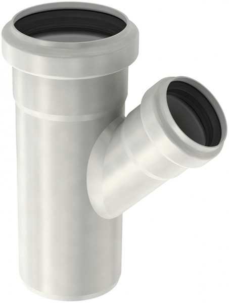 ACO Reduzier Einfachabzweig PIPE ES 1.4301, 45Grad DN 160x110mm
