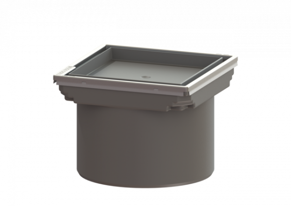 KESSEL Aufsatzstück befliesbar, V2A, K 3