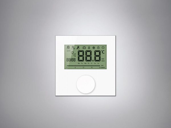 EMPUR Raumbediengerät 24V - Heizen/Kühlen Display Standard plus - programmierbar