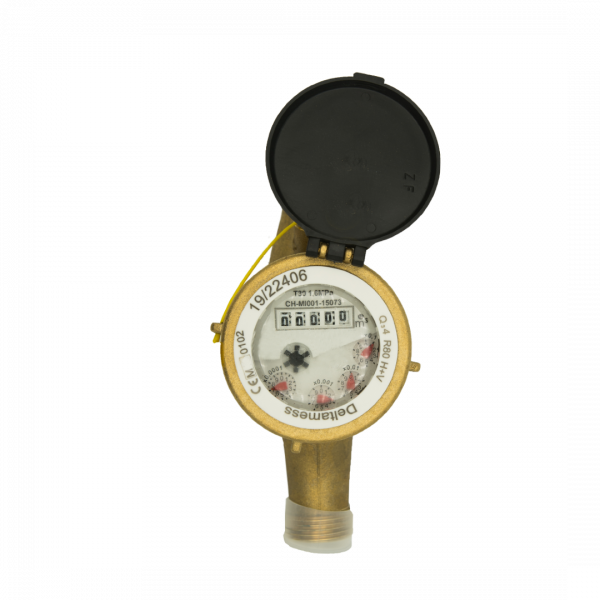 DELTAMESS Mehrstrahl-Hauswasserzähler MTK 4,0 H, DN 20, BL 190 mm