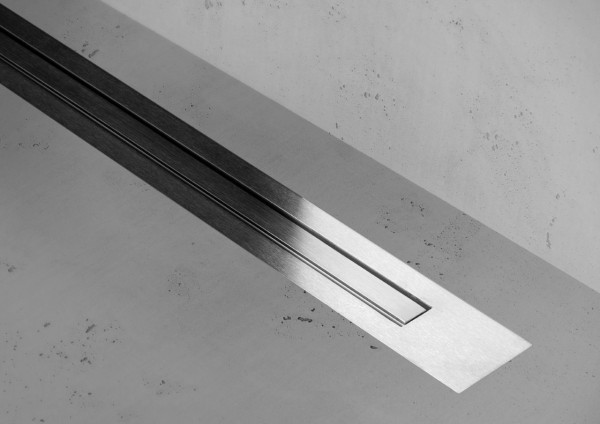 ESS Duschrinne XS Z-4 Matt Abdeckung Matt, 100 cm