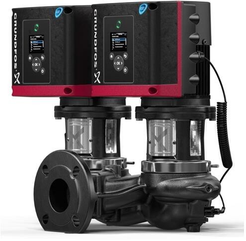 Grundfos Trockenläuferpumpe TPED 400 V BAQE BUBE o Sen TPED 100 180 PN 16