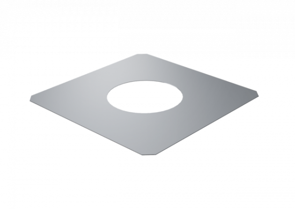 KESSEL Verstärkungsblech 600 x 600 mm, für Dachablauf Ecoguss