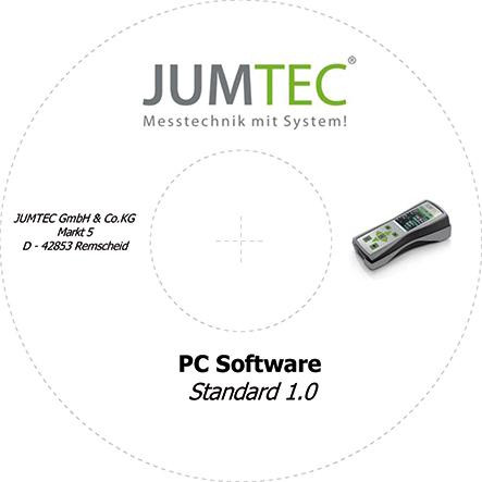 PC-Software Standard V1.0für Druckmessgerät