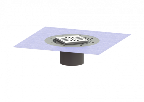 KESSEL Aufsatzstück Variofix Designrost Kessel, V2A, L 15