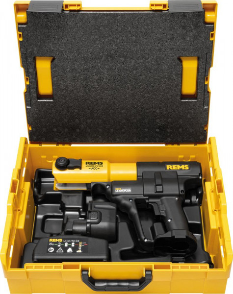 Akku-Press ACC Basic-Packim Systemkoffer L-Boxx f. Pressverbindungen RemsD 10-108(110) mm,D 3/8-4"