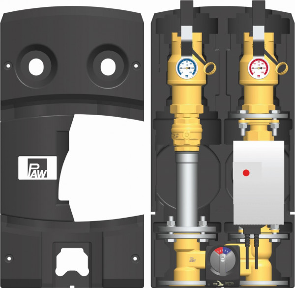 PAW HeatBloC K32 DN 40 3 Weg H-Misch, F PN 6 Motor SR10 Wilo Stratos PARA 30/1-1